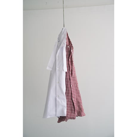 MAATEE&SONS Ex.  紐SHIRTS "LINEN/SILK CK"