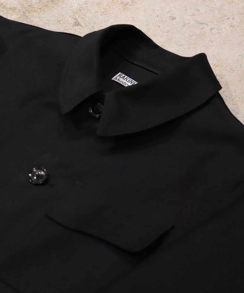 RAKINES Ex. French moleskin CPO Blouson | Muste
