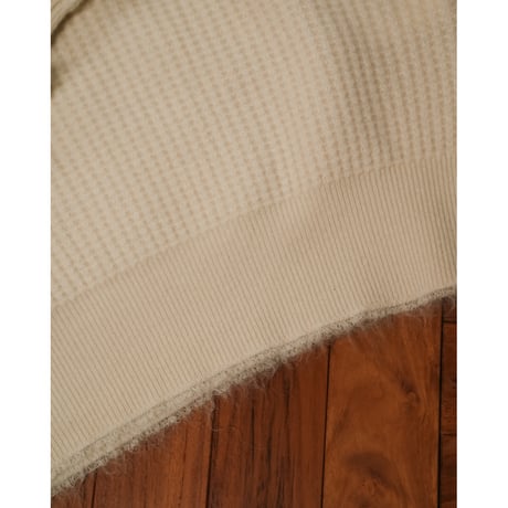 MAATEE&SONS BABY CASH WAFFLE SWEATER