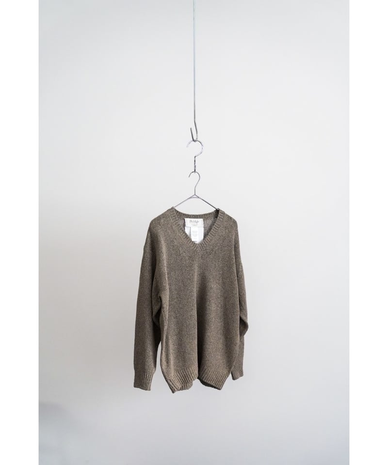 Olde H&Daughter SILK NEP V NECK P/O | MusterWerk Olde H&Daughter SILK NEP V NECK P/O | MusterWerk