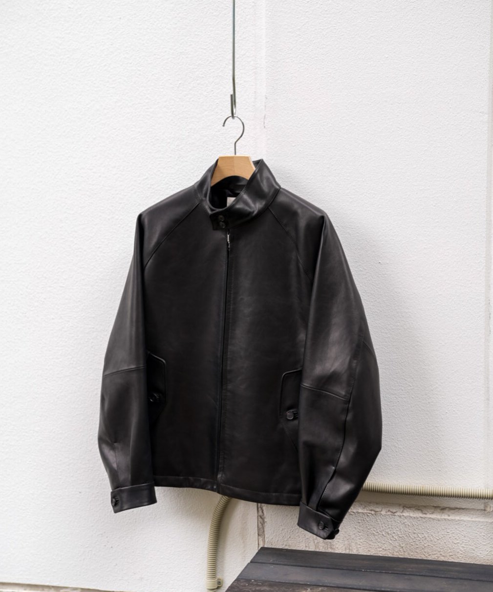 The CLASIK LEATHER HARRINGTON | MusterWerk