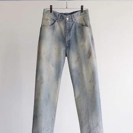 ANCELLM SELVEDGE DENIM STRAIGHT 5P PANTS