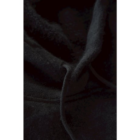 MAATEE&SONS Ex. CASHMERE PILE HOODIE "m&m"⁣
