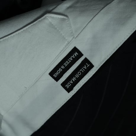 MAATEE&SONS SET UP TROUSER 2 "WOOLLINEN"