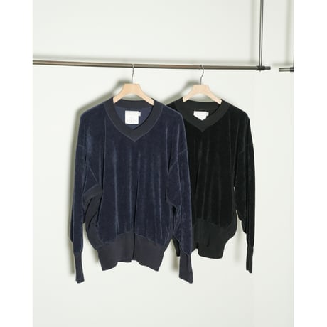 MEDIUM SPORTSWEAR WARMUP TOP V "RC DURENE VELOUR"