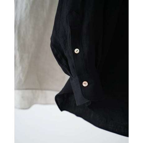MAATEE&SONS "極上LINEN薄" PULL OVER SHIRT