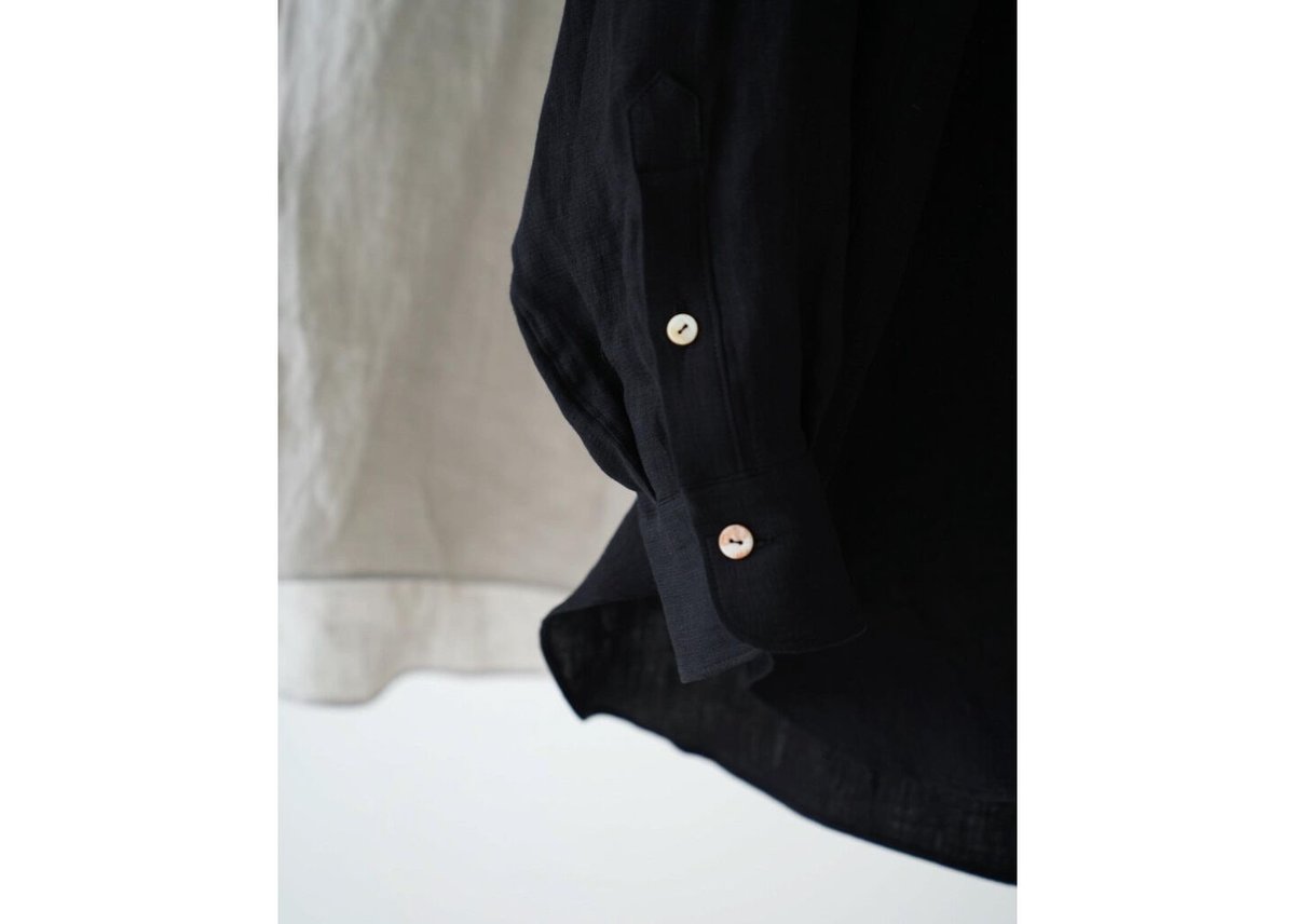 maatee&sons 極上リネン厚pull over shirts size2 maatee&sons 極上リネン厚pull over shirts size2