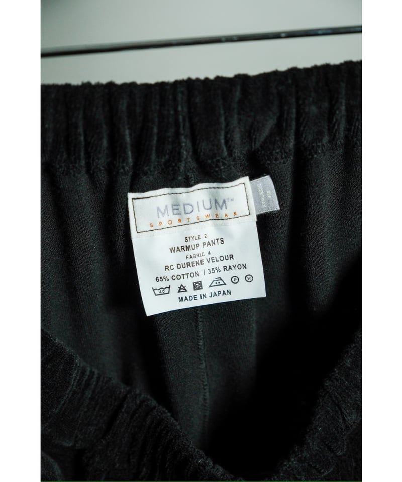 MEDIUM SPORTSWEAR WARM PANTS RC デュレンベロア