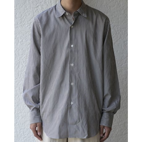 MAATEE&SONS "Charles" Silk Cotton Stripe