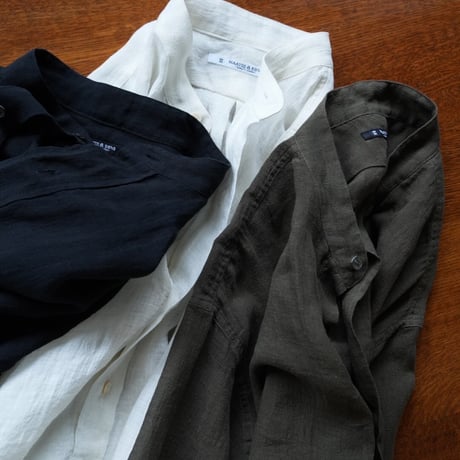 MAATEE&SONS "ドS LINEN" PULLOVER SHIRTS