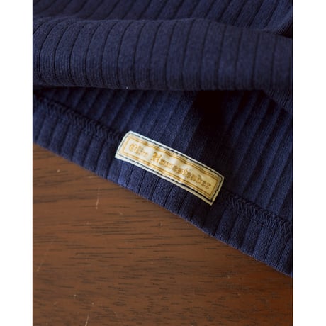 Olde Homesteader Ex.EXTRA COTTON RIB MOCK NECK L/S