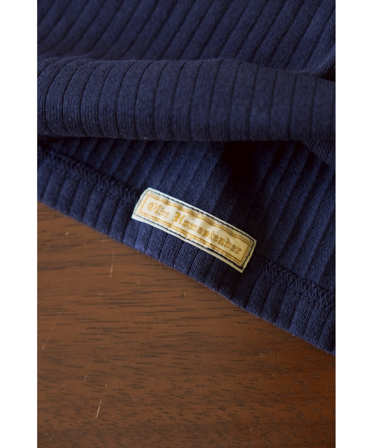Olde Homesteader Ex.EXTRA COTTON RIB MOCK NECK