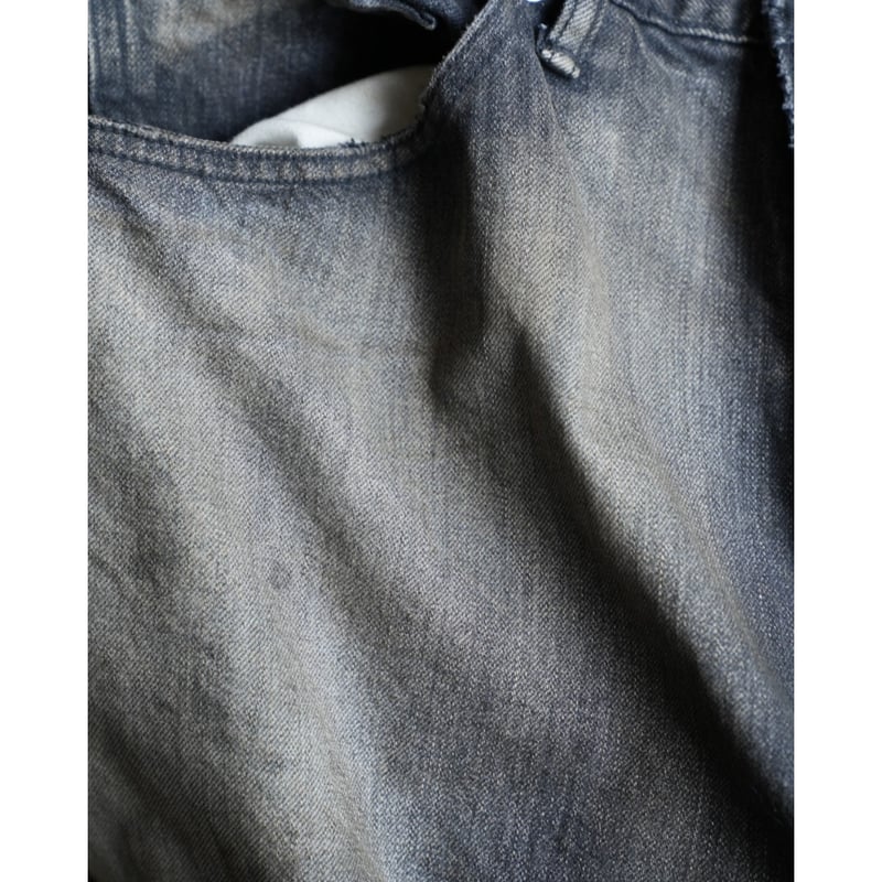 ANCELLM AGING WIDE DENIM 5P PANTS | MusterWerk