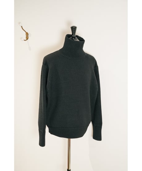 Olde H & Daughter WOOSTED WOOL TURTLE NECK P/O
