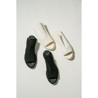 GUIDI "E29C" KANGAROO REVERSE OPEN TOE / FLAT SOLE LEATHER