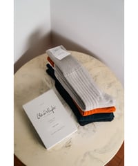 Olde H & Daughter CASHMERE RIB SOCKS