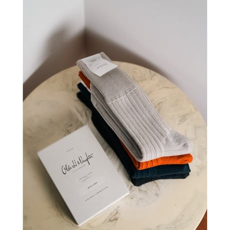 Olde H & Daughter CASHMERE RIB SOCKS