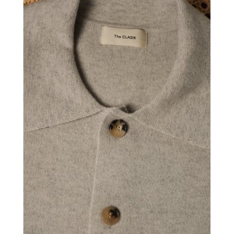 The CLASIK MILLED FINE WOOL SHIRT CARDIGAN