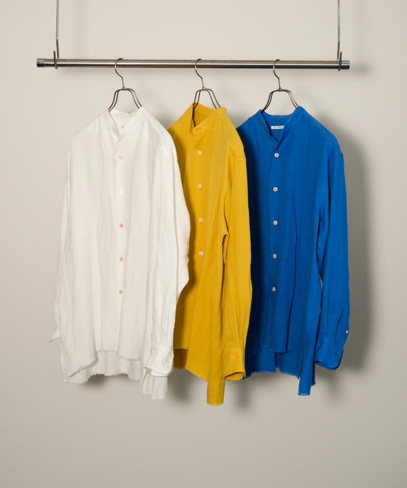 MAATEE&SONS 24ss LINEN ジョーゼット フリンジSHIRTS MAATEE&SONS 24SS LINEN FRINGE SHIRTS MAATEE&SONS マーティーアンド