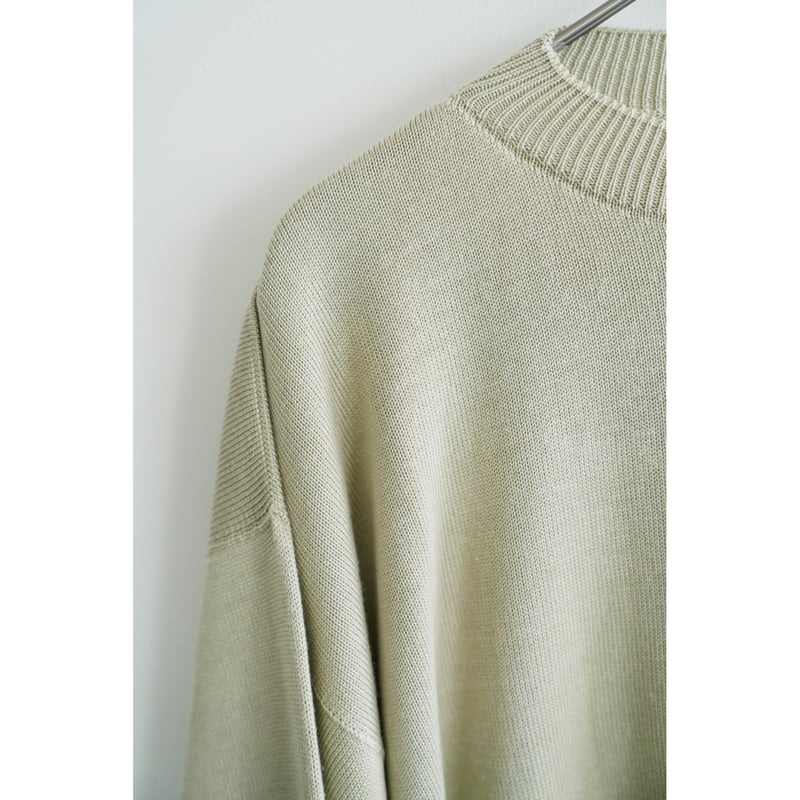 Olde H & Daughter SILK PLAIN STITCH CREW NECK P