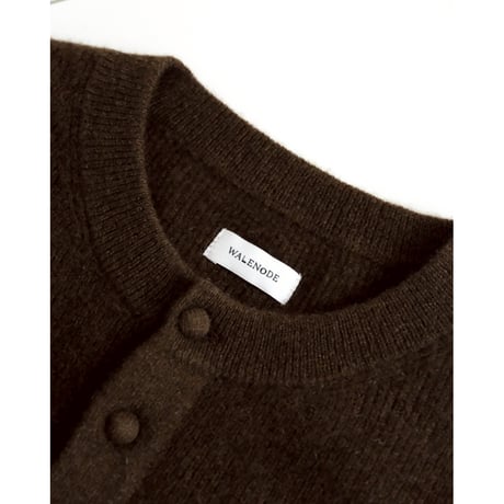 WALENODE  innocent YAK Henley-neck sweater