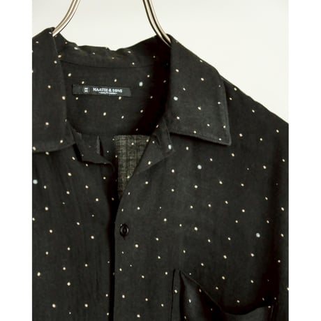 MAATEE&SONS OP COLLAR SHIRTS DOTS