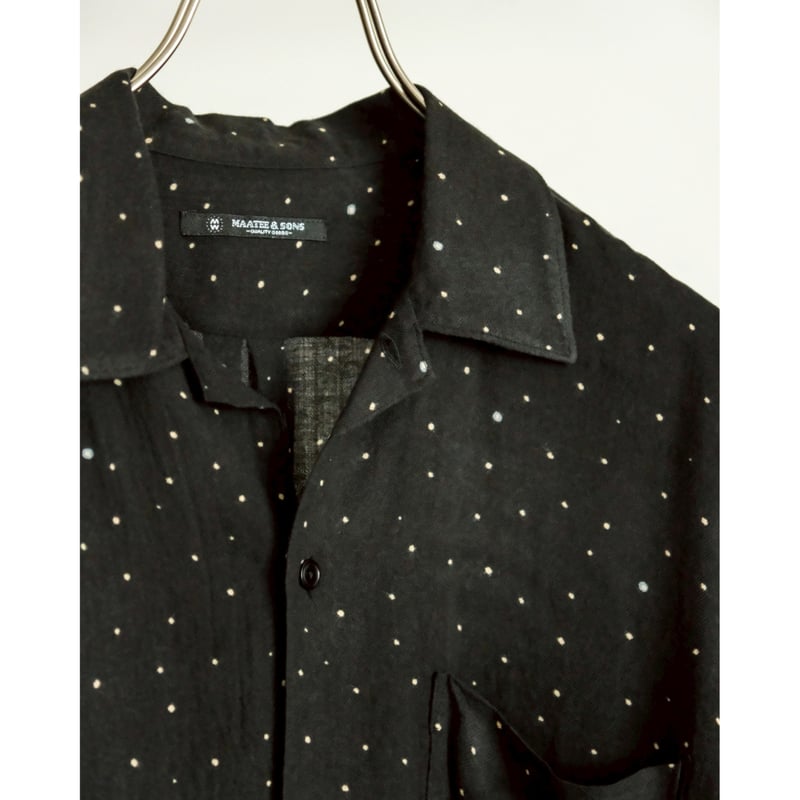 MAATEE&SONS OP COLLAR SHIRTS DOTS | MusterWerk