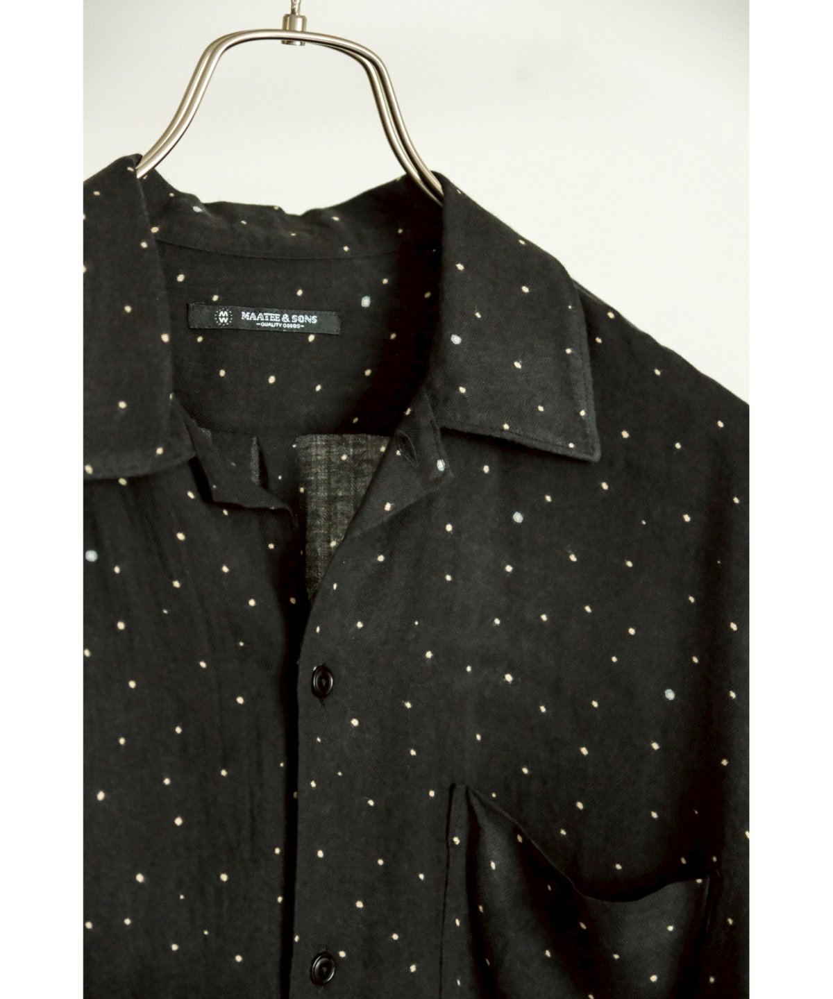 MAATEE&SONS OP COLLAR SHIRTS DOTS | MusterWerk