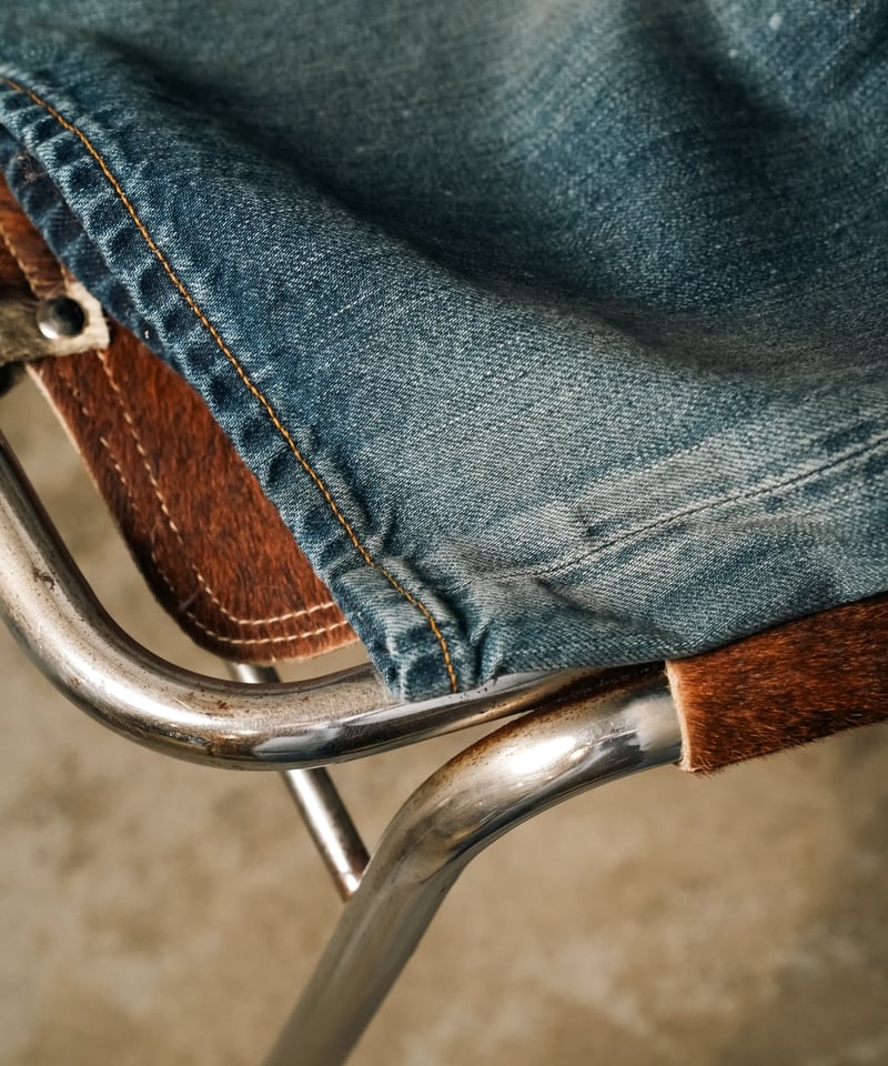 ANCELLM AGING WIDE DENIM 5P PANTS | MusterWerk