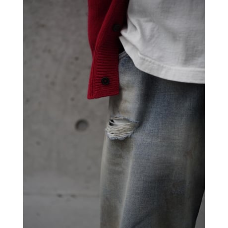 ANCELLM 5P SELVEDGE DENIM PANTS USED