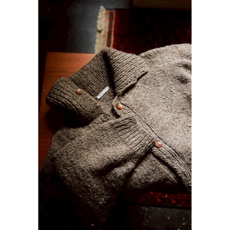 YANABA "LEO" HI NECK CARDIGAN