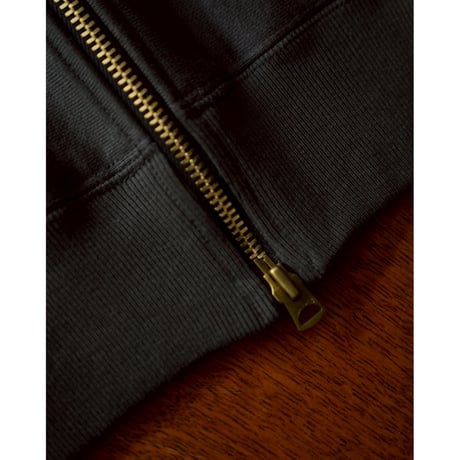 ULTERIOR Ex. FADED SILKY TERRY RW SWEAT FULL ZIP HOODIE