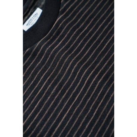 MAATEE&SONS L/S BORDER TEE