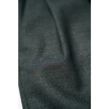 MAATEE&SONS Ex. 裾刺繍 SHORT TROUSER  "和製Tonik Wool"