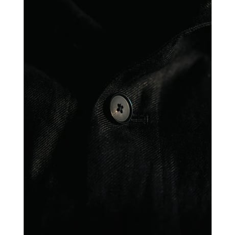 THE CLASIK LINEN HEMP TWILL SHARK COLLAR JACKET