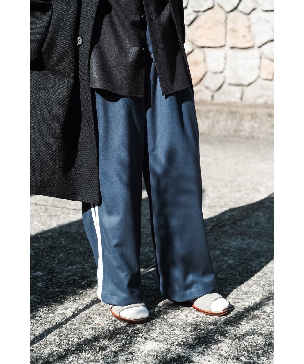 un/unbient Ex. SIDE LINE EASY TROUSERS -BOOTCUT
