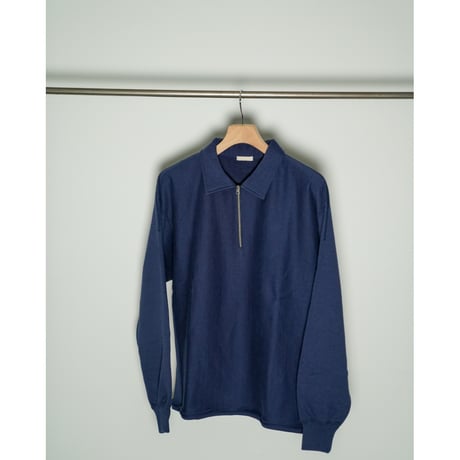 ULTERIOR FADED SILKY TERRY RW HALF ZIP P/O