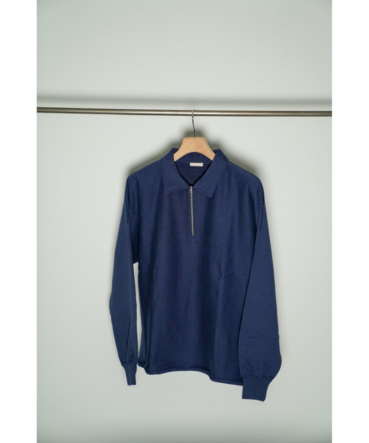 ULTERIOR FADED SILKY TERRY RW HALF ZIP P/O | Mu