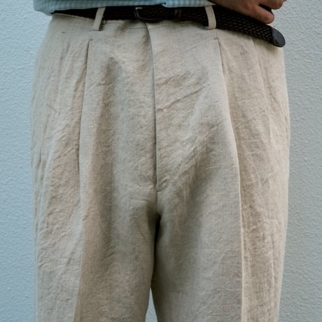 MAATEE&SONS Ex. SHIRAHAMA "Italian 生Hemp Gabardine"