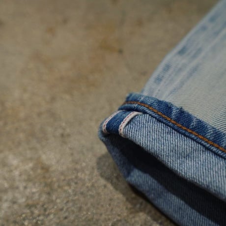ANCELLM Ex. 5P SELVEDGE RIPPED KNEES DENIM PANTS USED