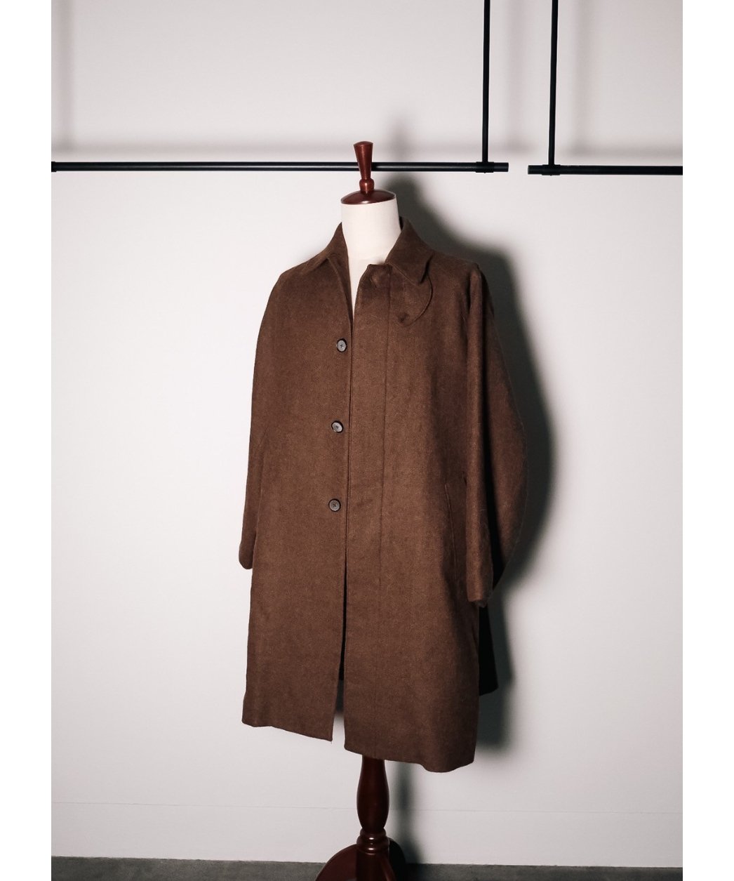 MAATEE&SONS NATURAL ALPACA 二重織BALMACAAN fit=scale-down,w=1200