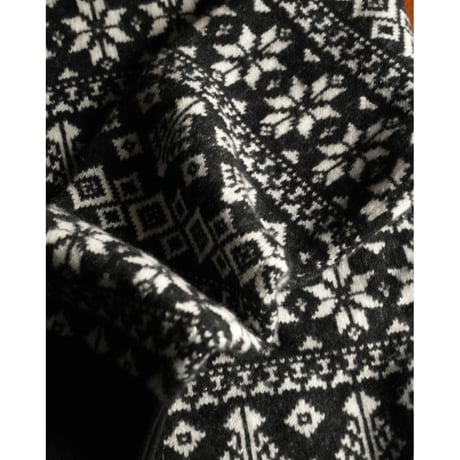 MAATEE&SONS CASH JACQUARD P/O SWEATER "FAIR ISLE"