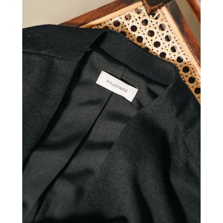 WALENODE Extreme narrow linen Haori Vest