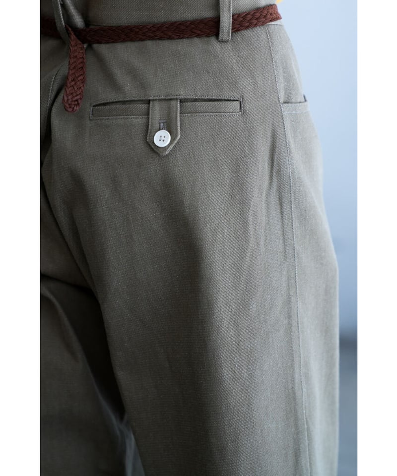 nonnotte 2DARTS 5POCKET TROUSERS WIDE STRAIGHT nonnotte 2DARTS 5POCKET TROUSERS WIDE STRAIGHT
