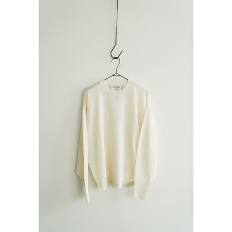 Olde H&Daughter "JYARI-JYARI SILK" CREW P/O