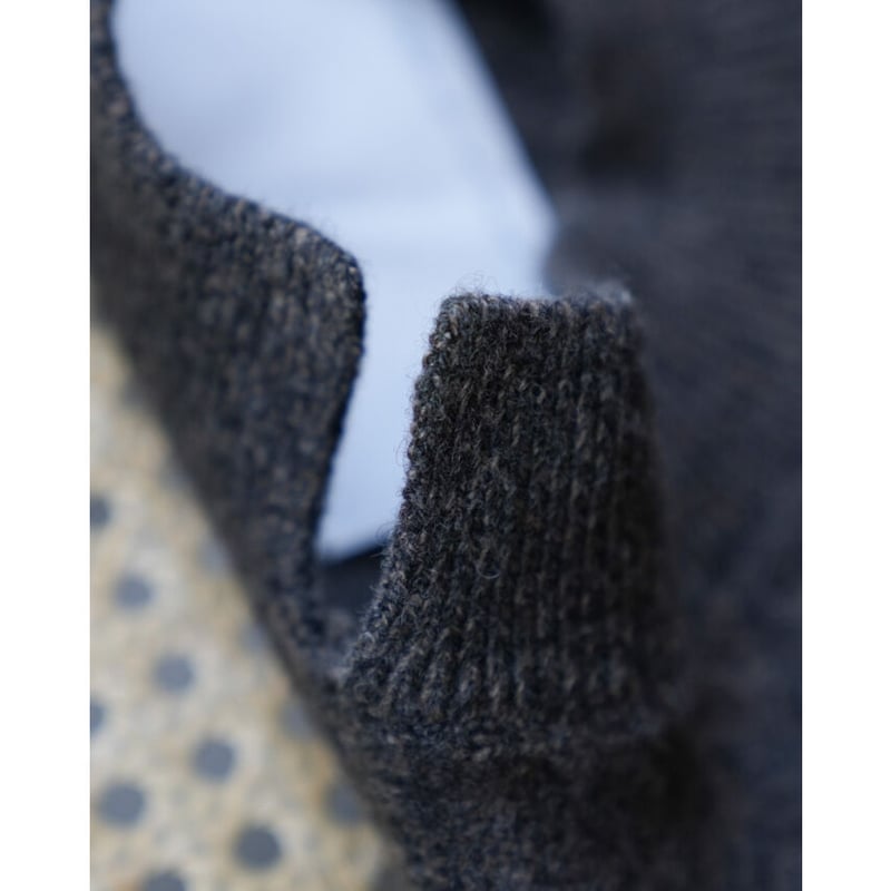 nonnotte SLIT CREW NECK PULLOVER | MusterWerk