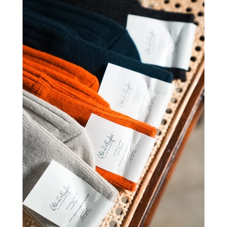 Olde H & Daughter CASHMERE RIB SOCKS