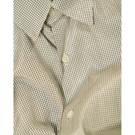 MAATEE&SONS "ELIZABETH" SILK POPLINE GRAPHCHECK