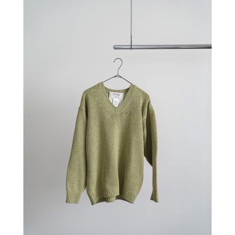 Olde H&Daughter Ex. SILK NEP V NECK P/O