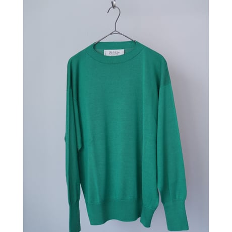 Olde H & Daughter SILK PLAIN STITCH CREW NECK P/O